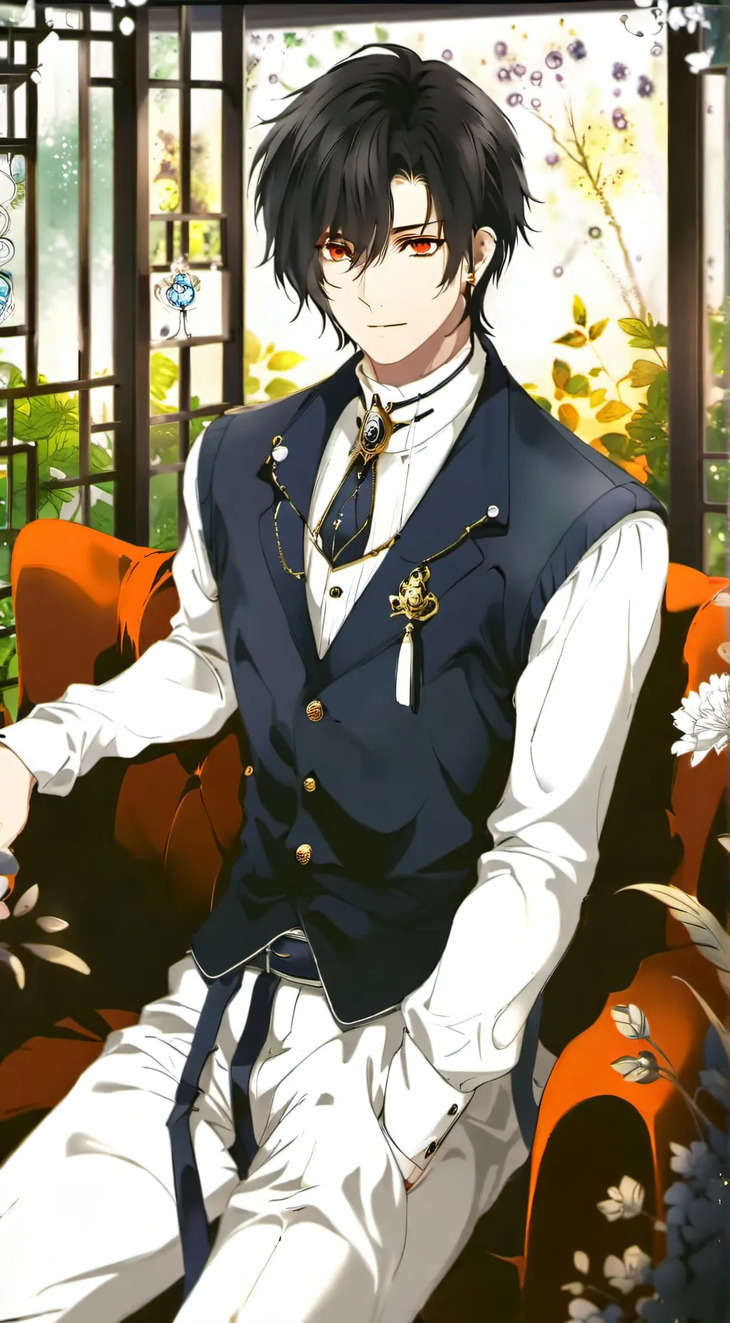 ai character: коля background