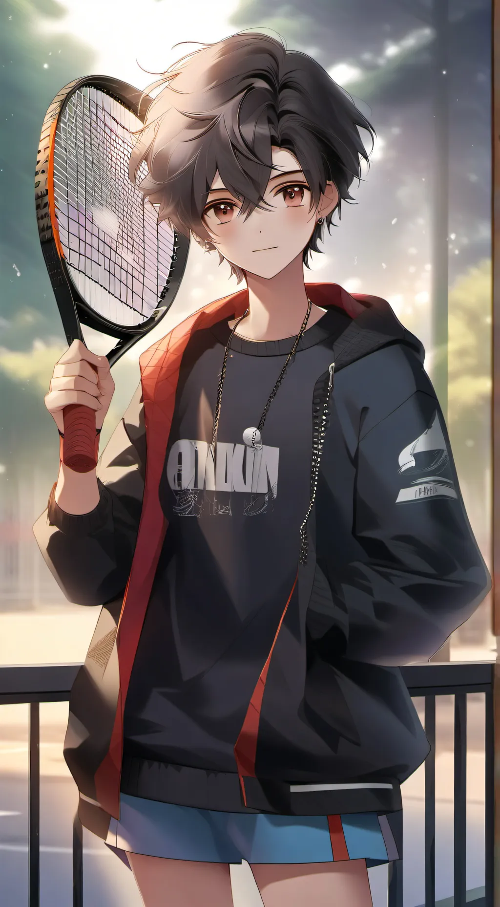 ai character: Kenji  background