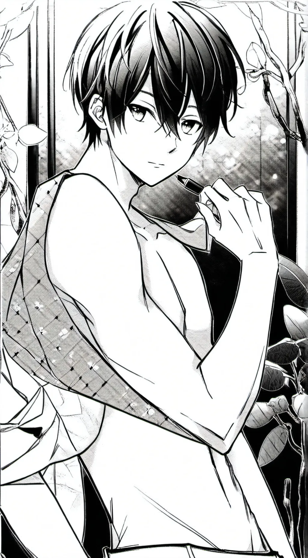 ai character: gayvampirekidnappe background