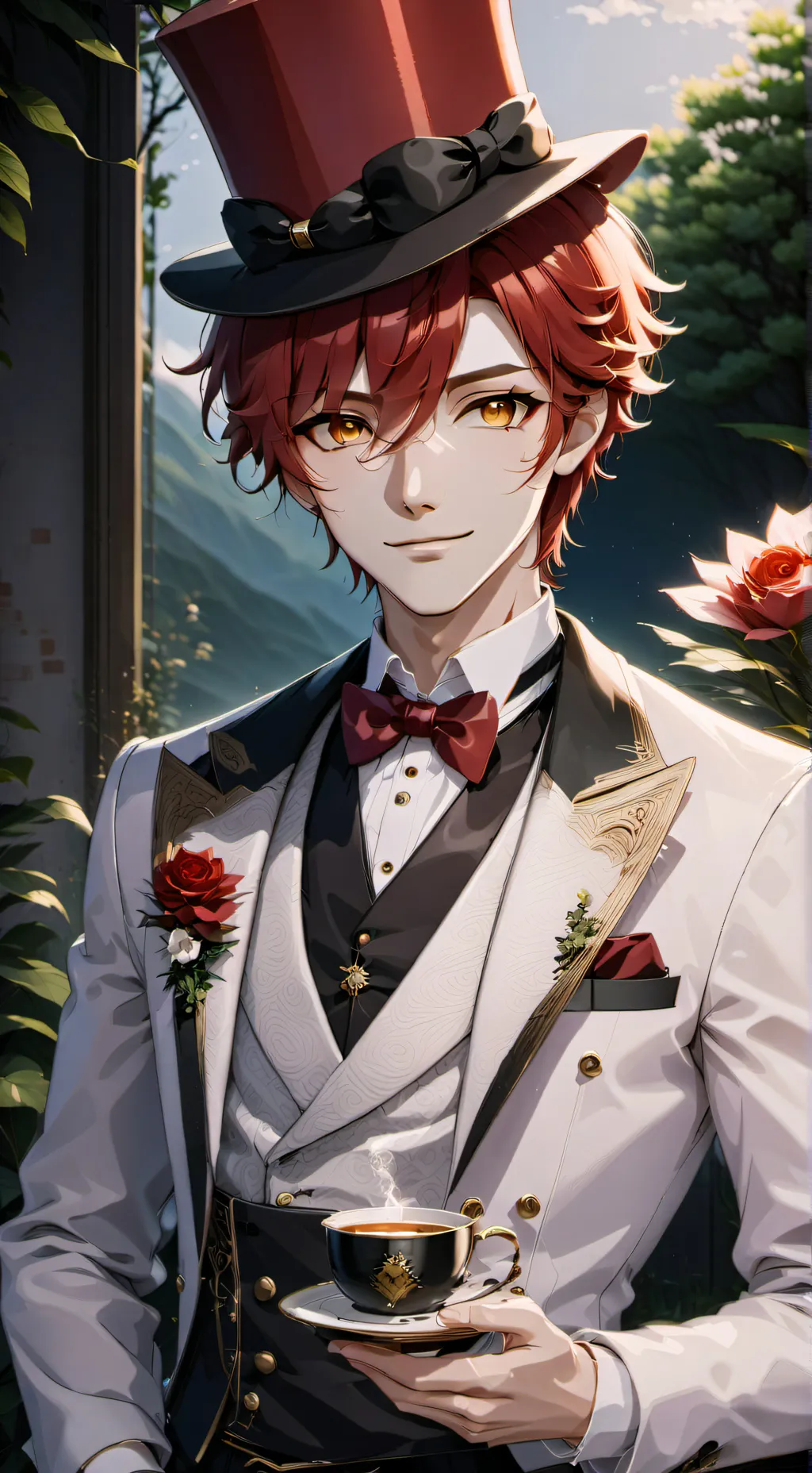ai character: Альберт background