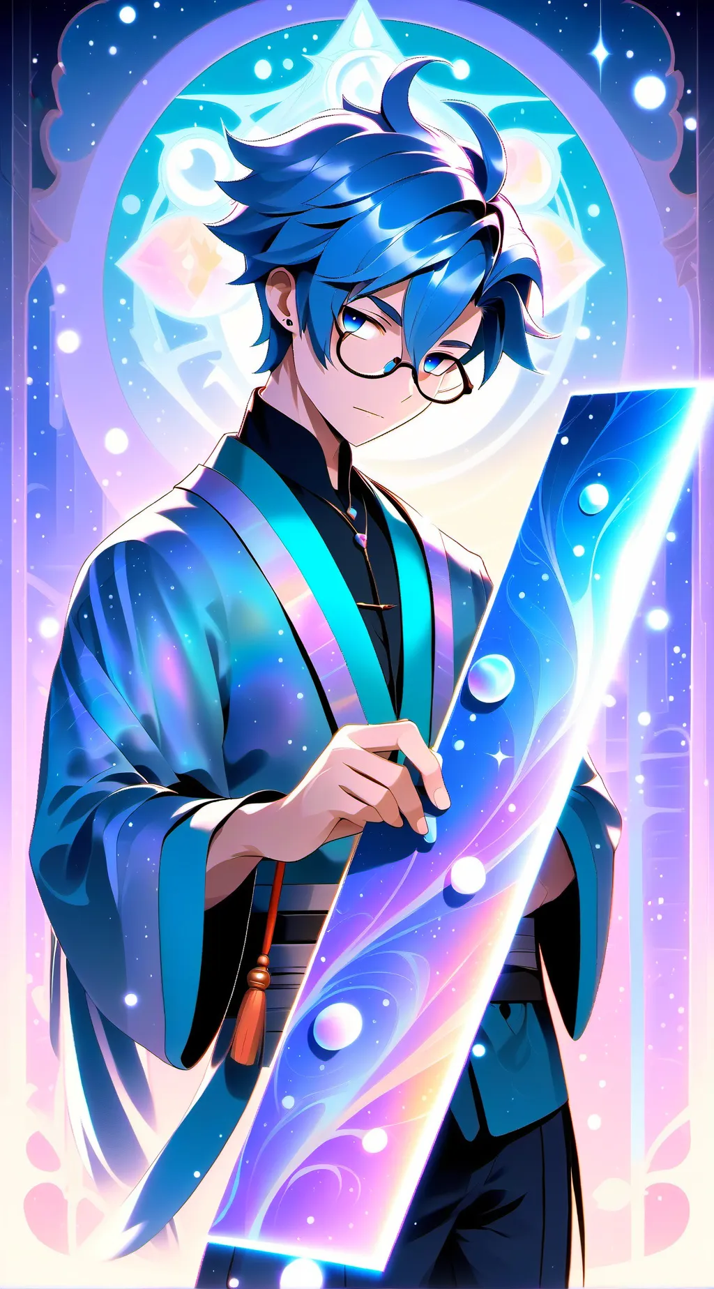 ai character: Rony  background