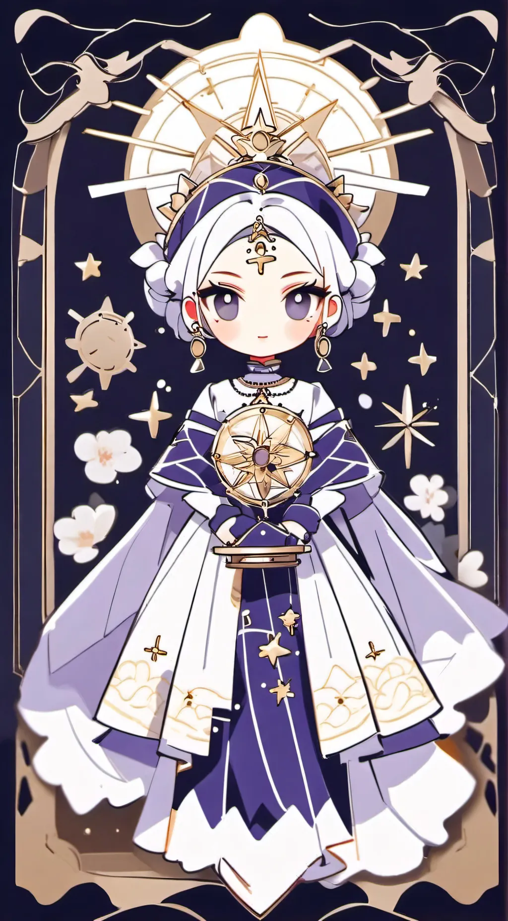 ai character: MHA patterns demon background