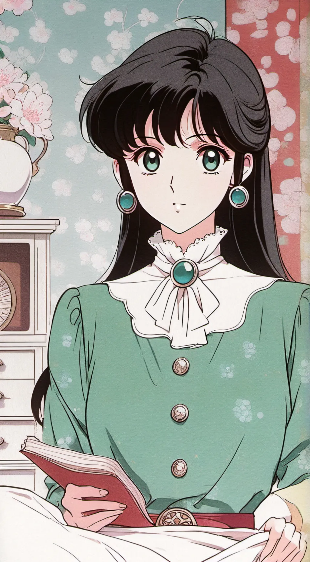 ai character: obanai Iguro  background