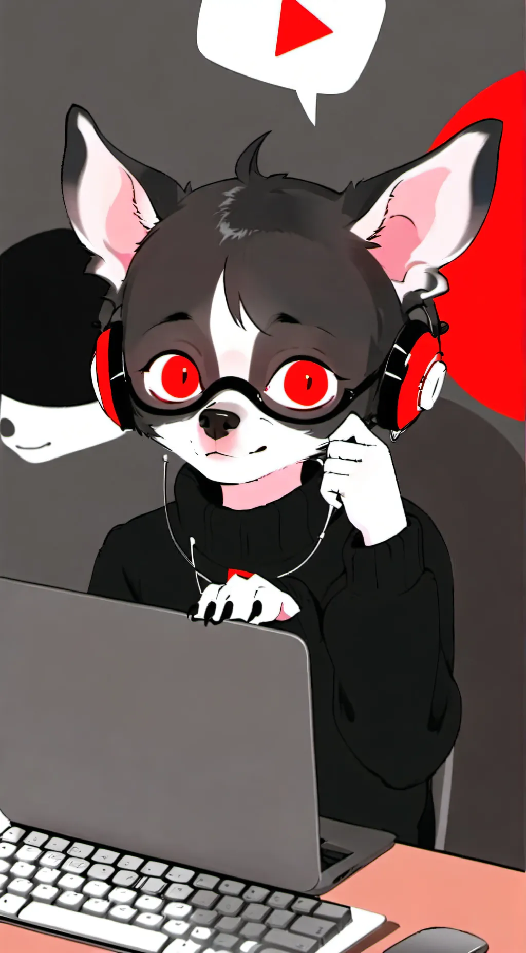 ai character: Bit background
