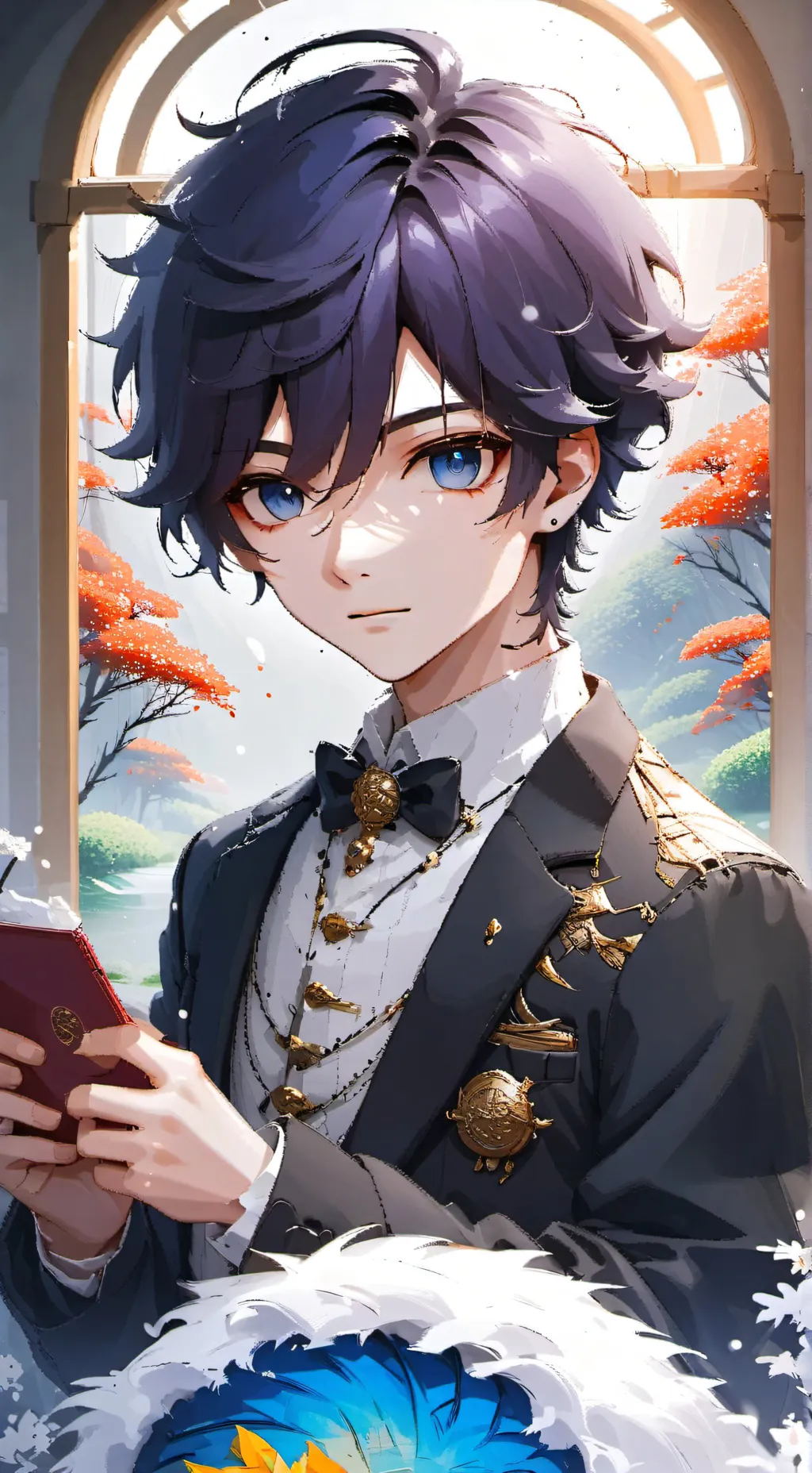 ai character: Dabi background