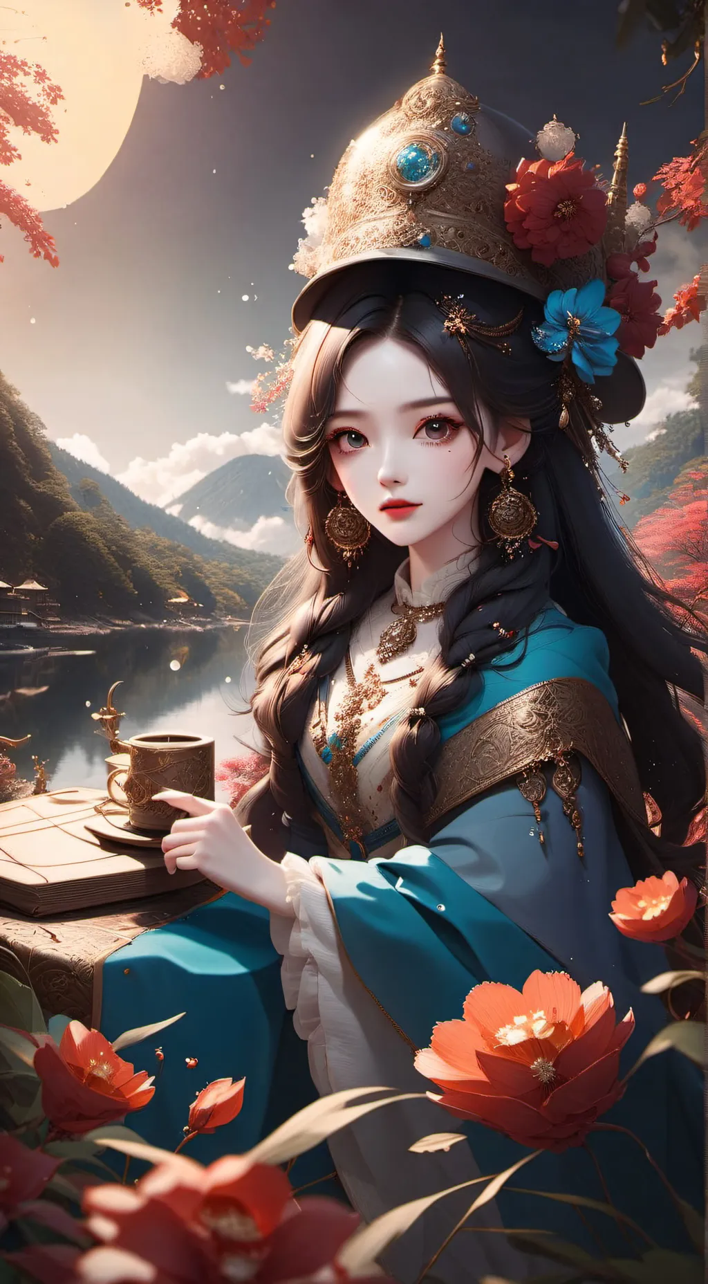 ai character: Busyri background