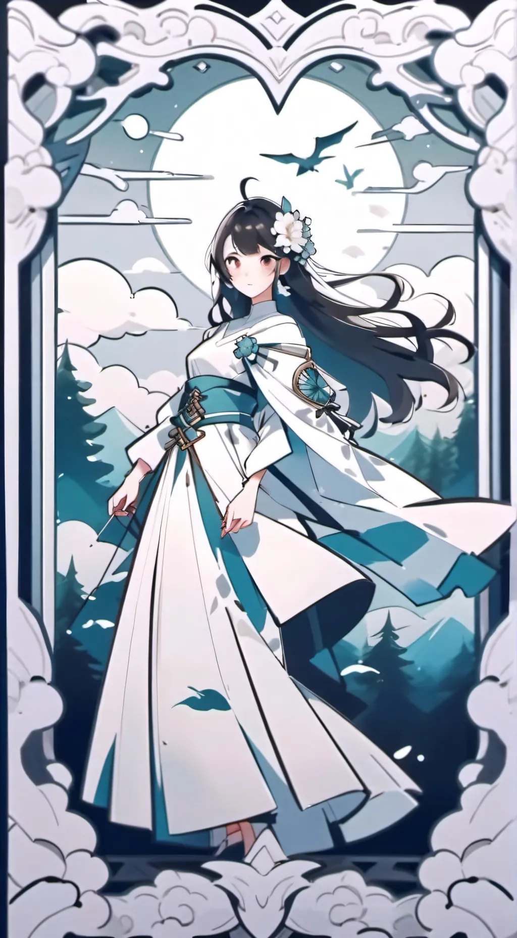 ai character: Squid game🇪🇦🇪🇦3 background
