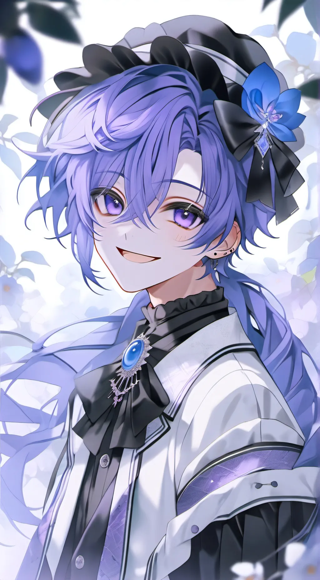 ai character: solar background