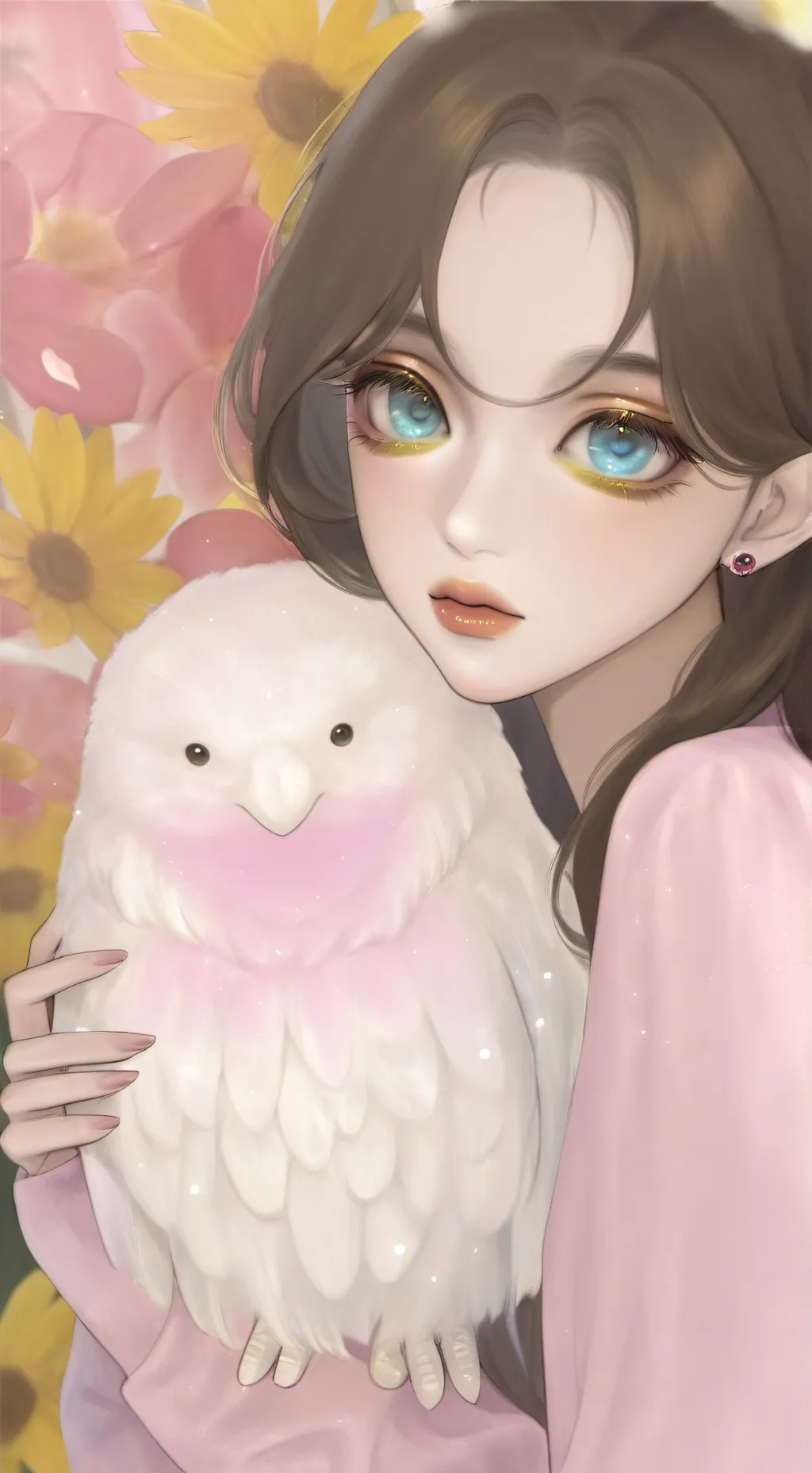 ai character: My friend’s i die background