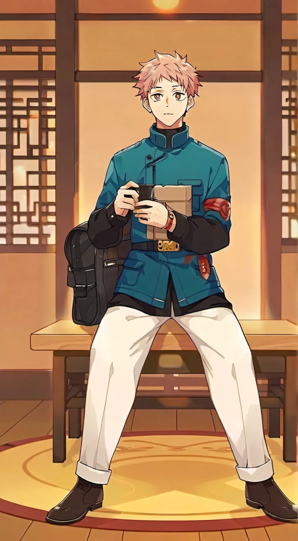 ai character: Yuji Itadori background
