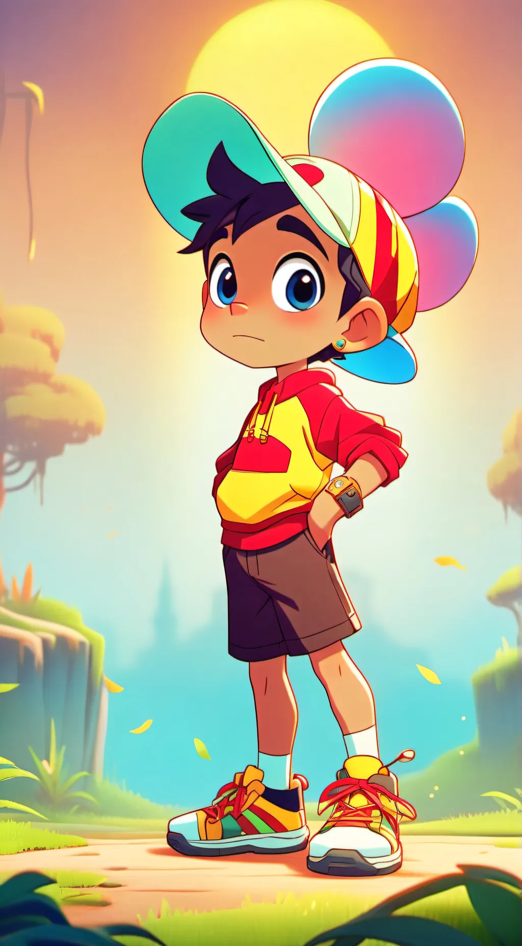 ai character: 333 background