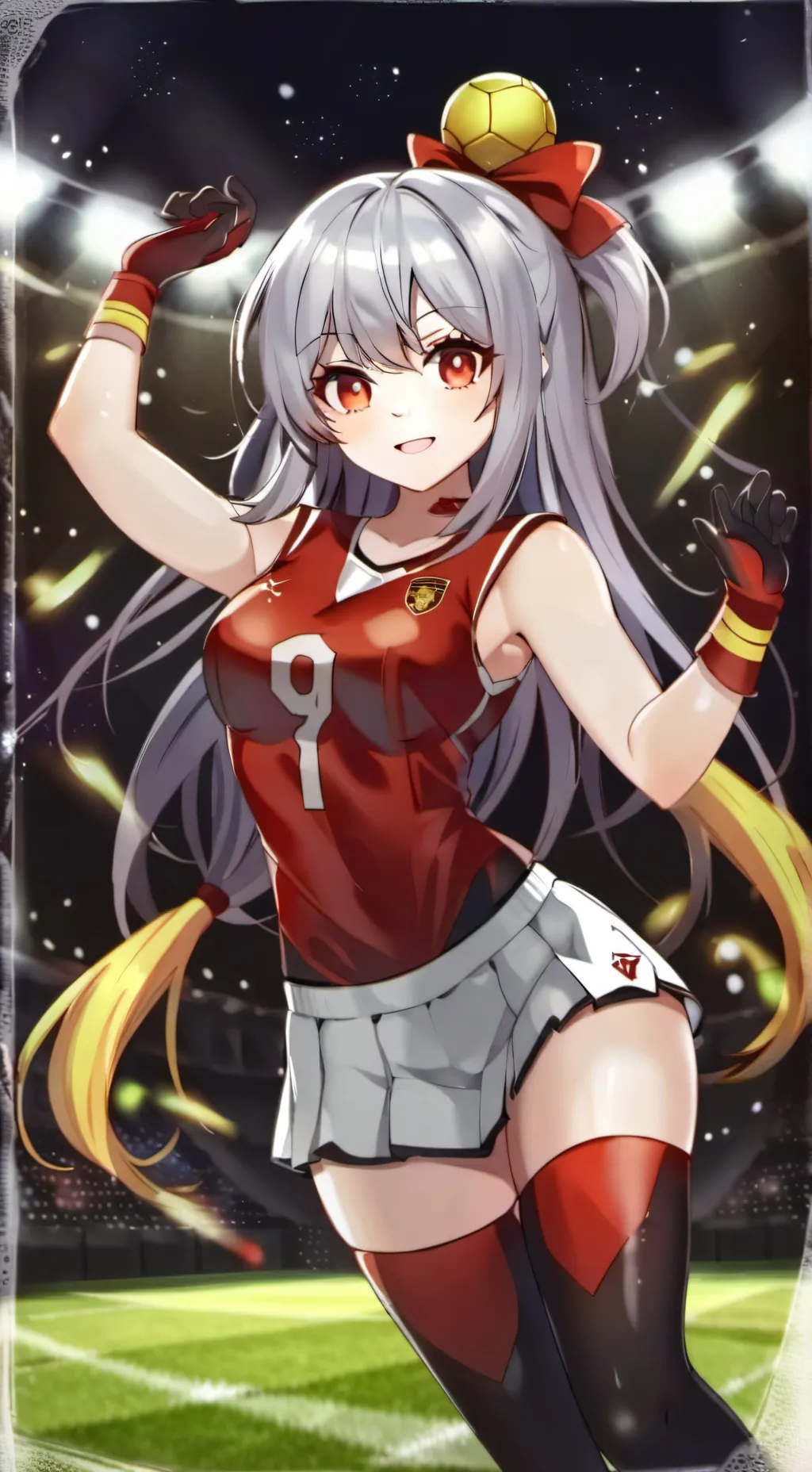 ai character: Aurora background