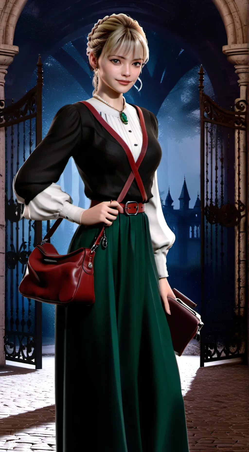 ai character: гвен стей background