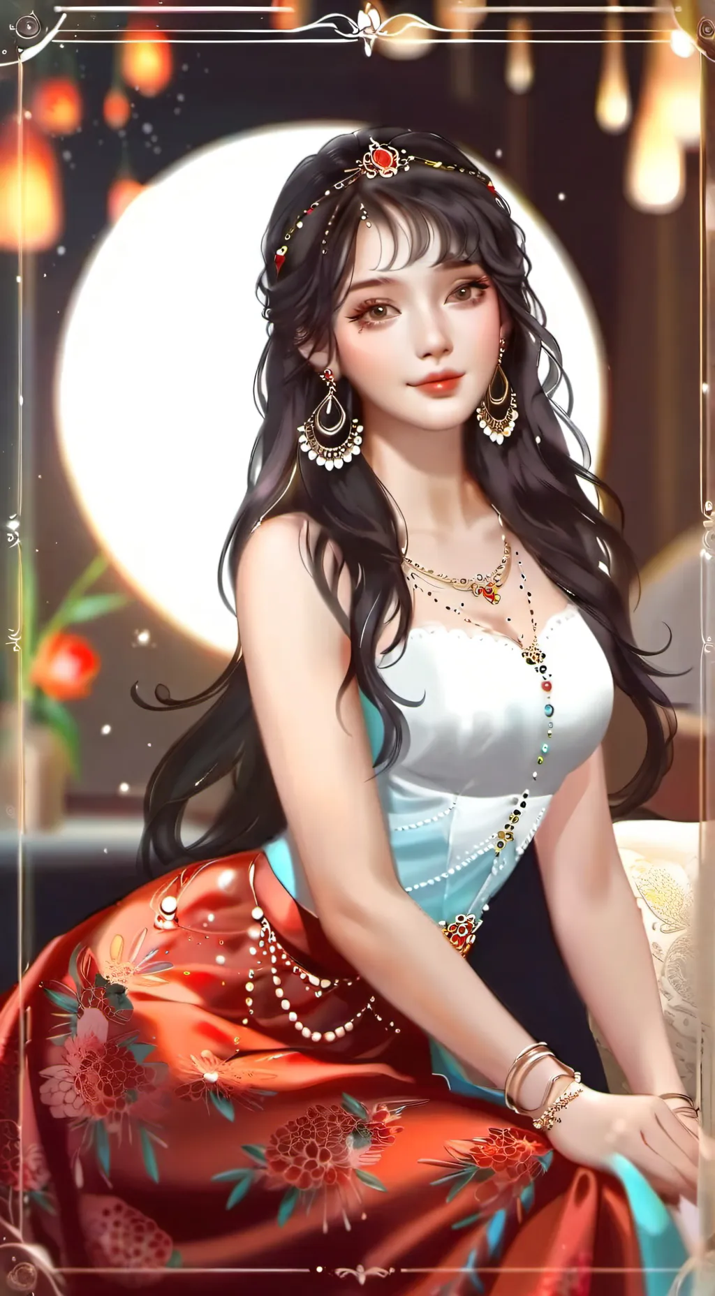 ai character: Lynne Amberason background