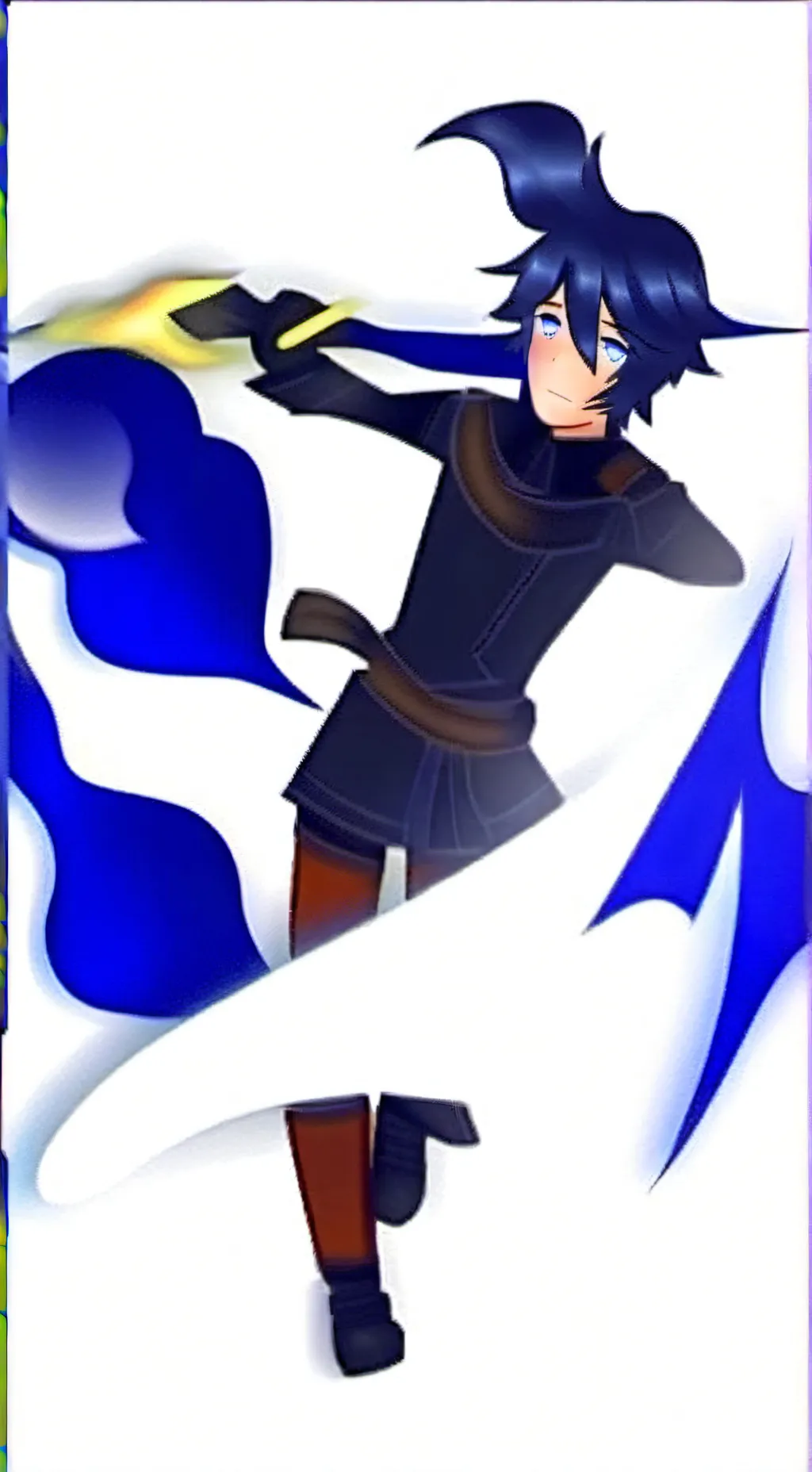 ai character: shade  background