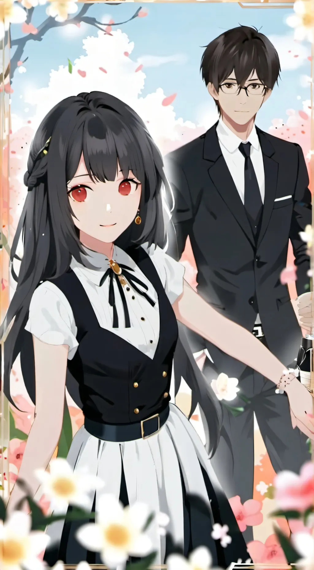 ai character: melany background