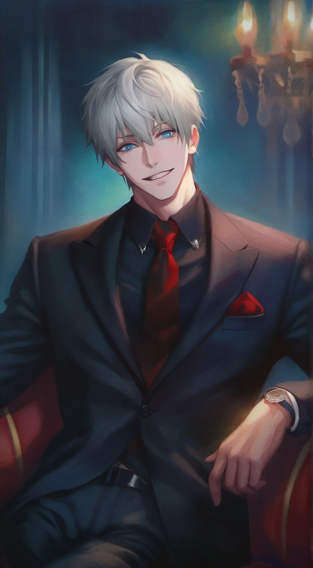ai character: Shawn  background