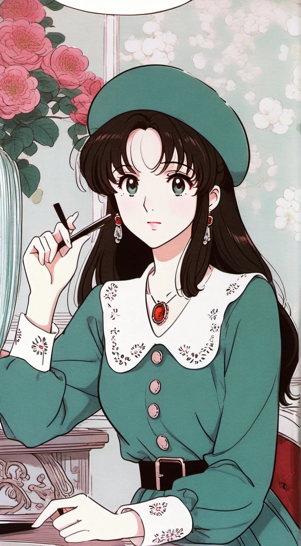 ai character: Camila🌸 background