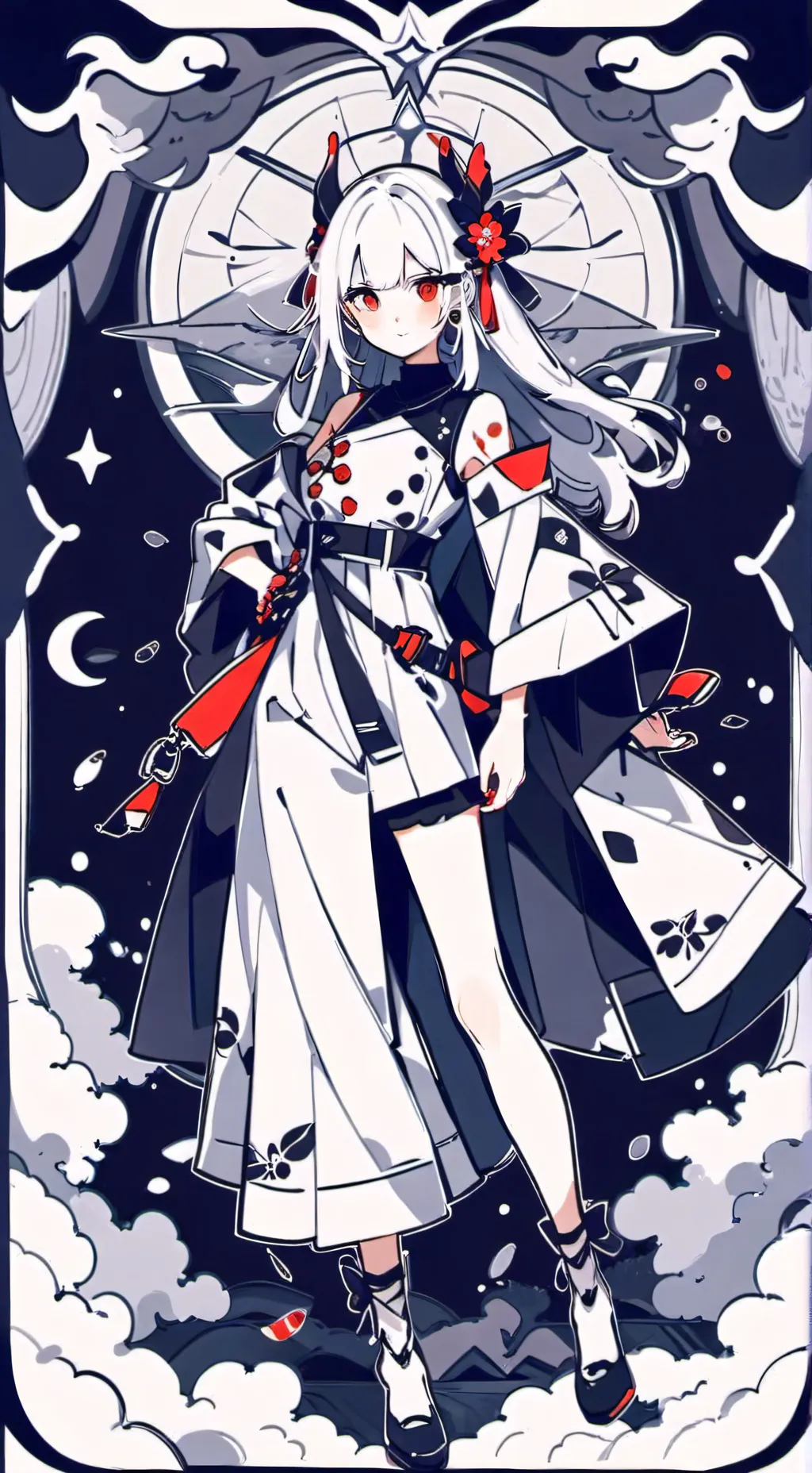 ai character: dandyworld butubad background