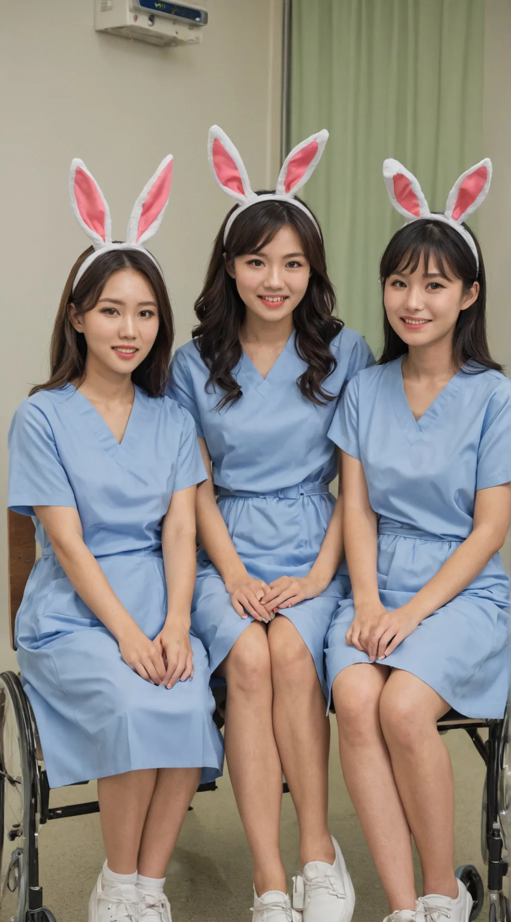 ai character: Expecting Bunnies  background