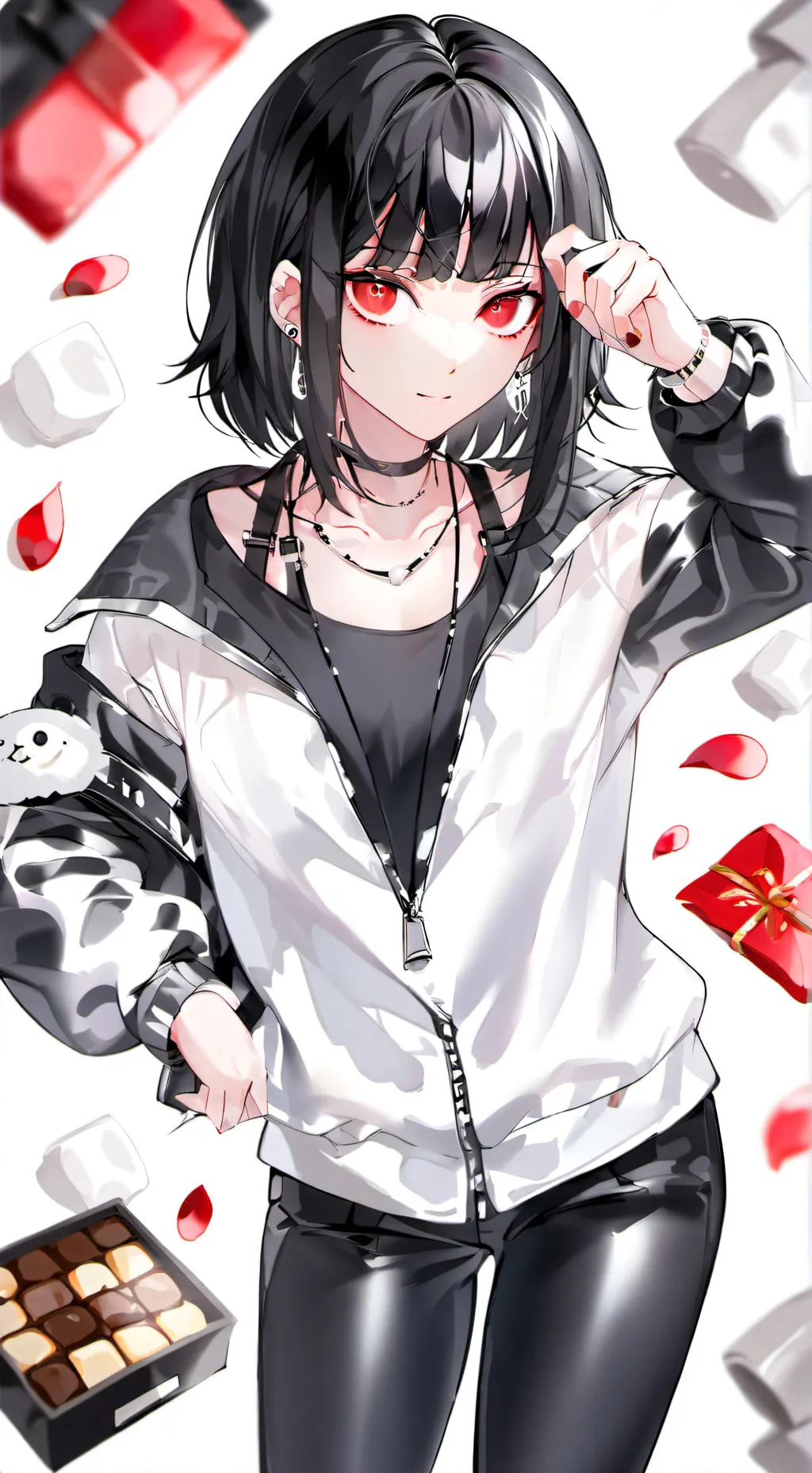 ai character: Jennie  background