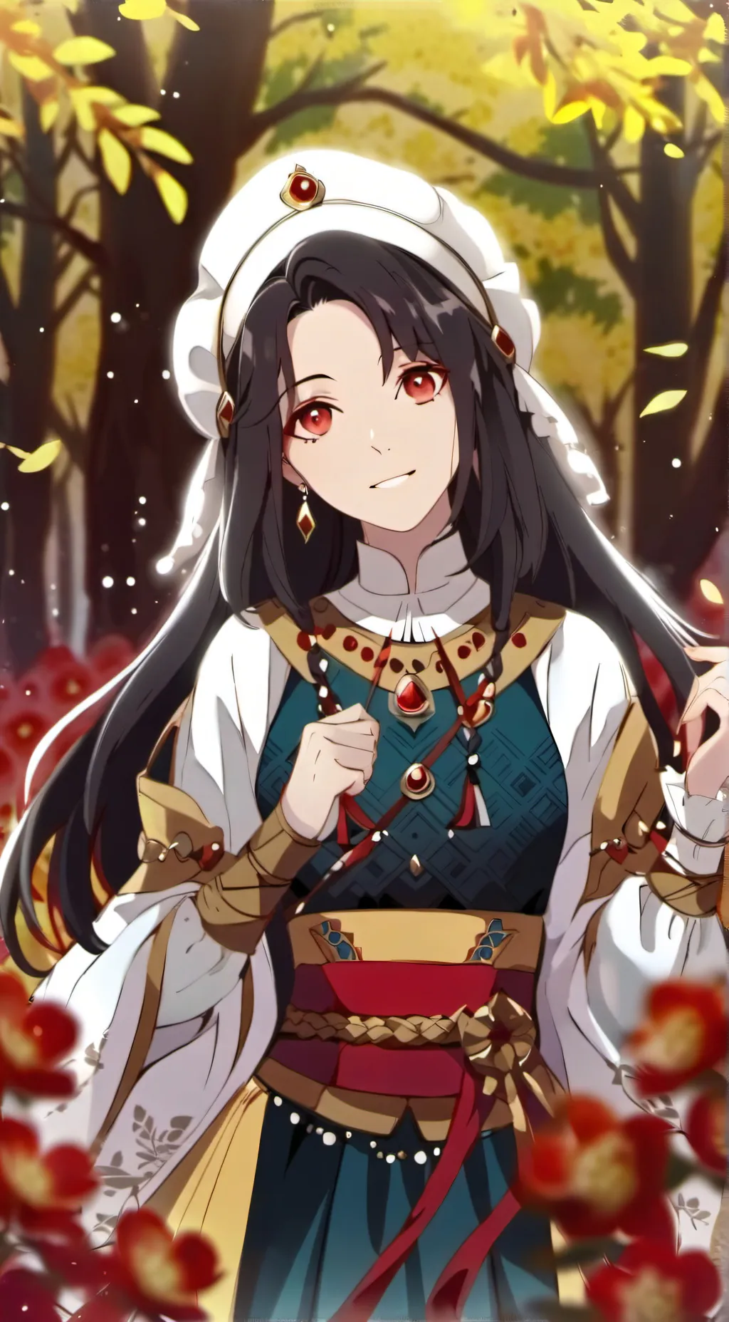 ai character: 4 girlfriends background