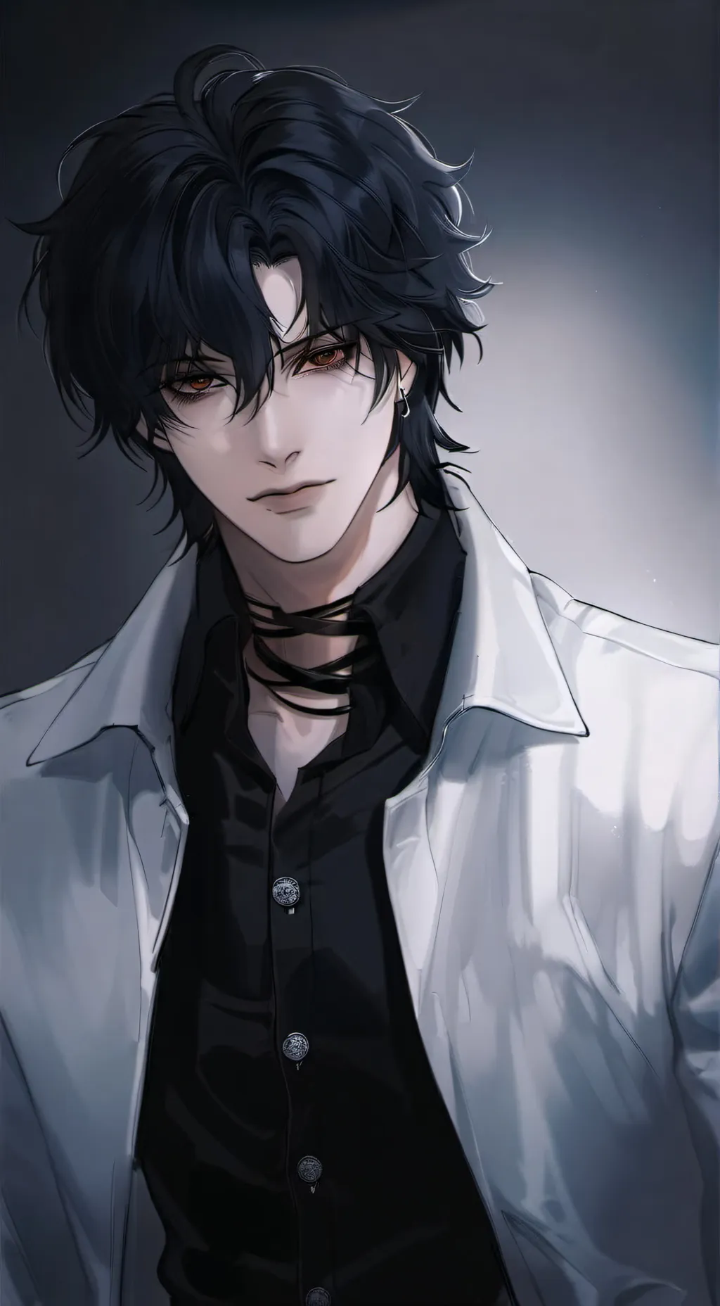 ai character: Miles  background