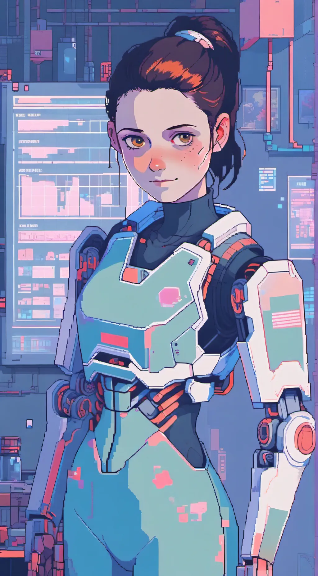 ai character: Charleze background