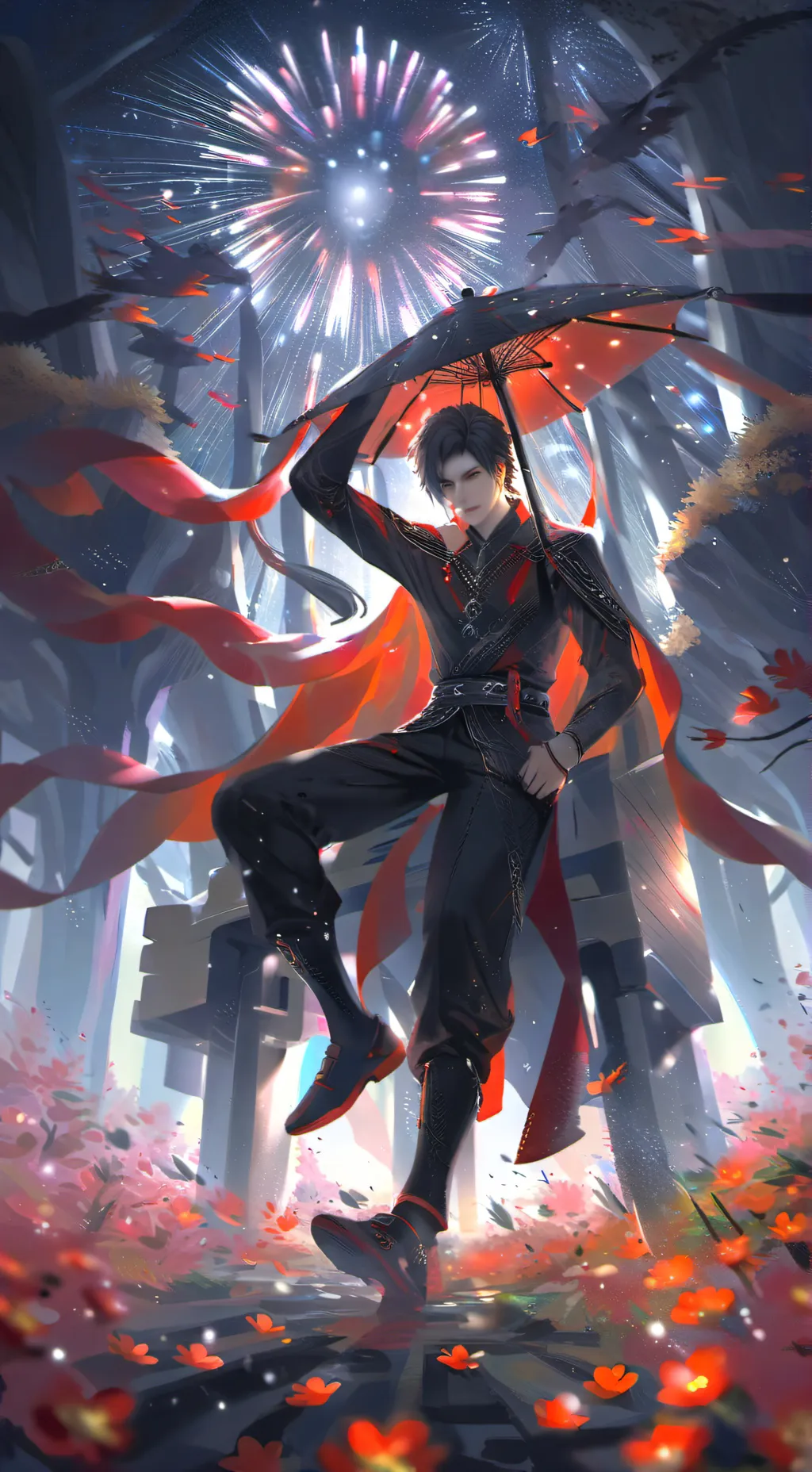 ai character: papa background