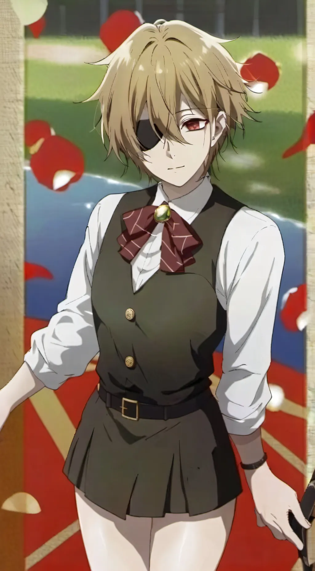 ai character: Nansy  background