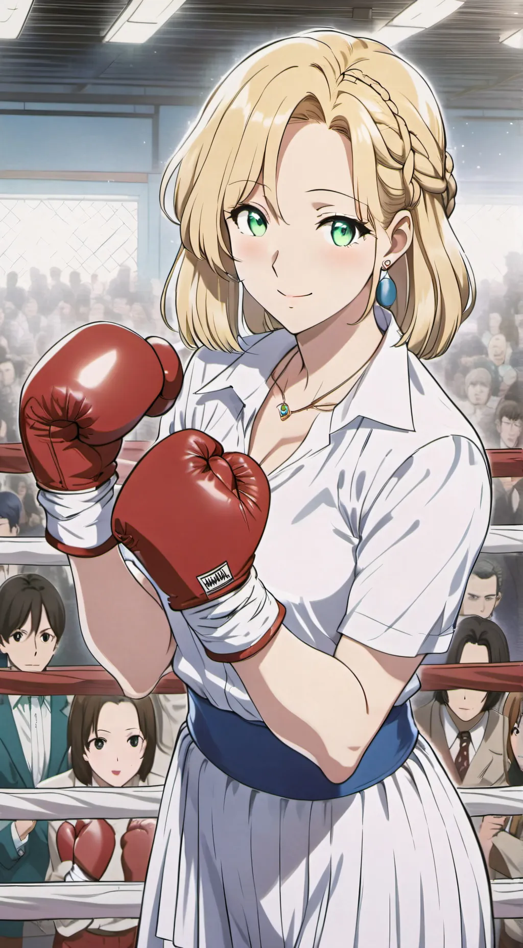 ai character: Alexis Handell background