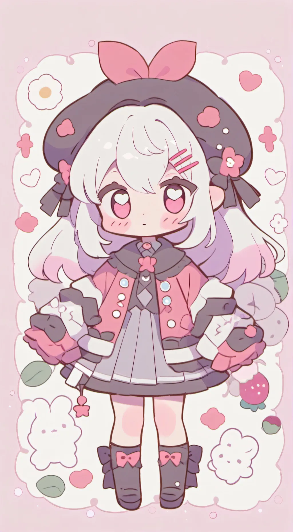 ai character: Mha secret admire,  background