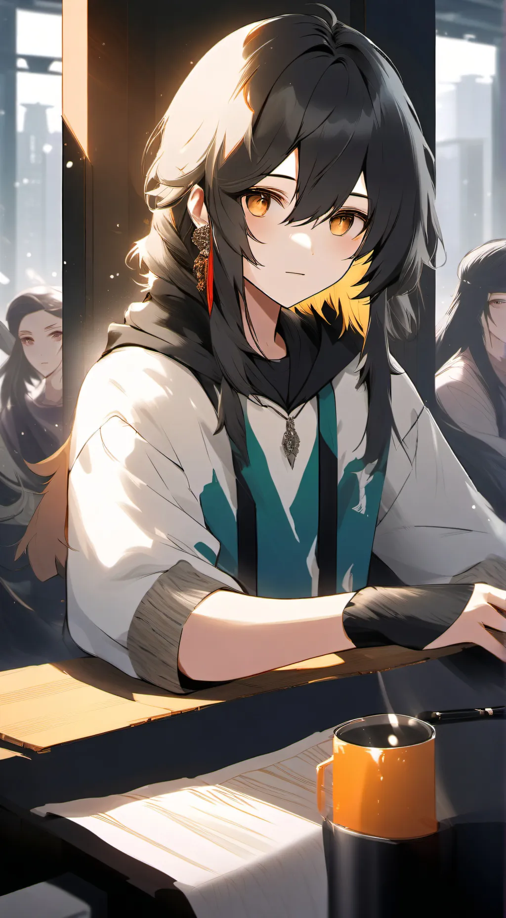 ai character: Punch live stream background