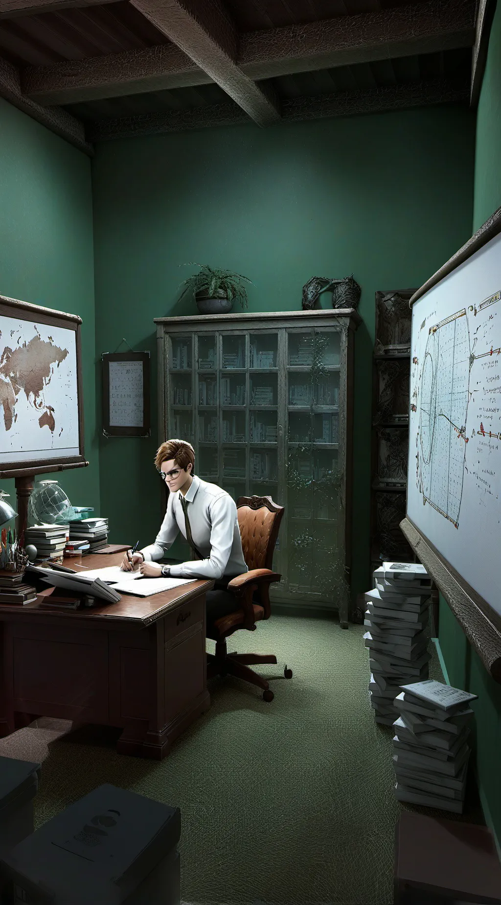 ai character: Diagnosis Tycoon background