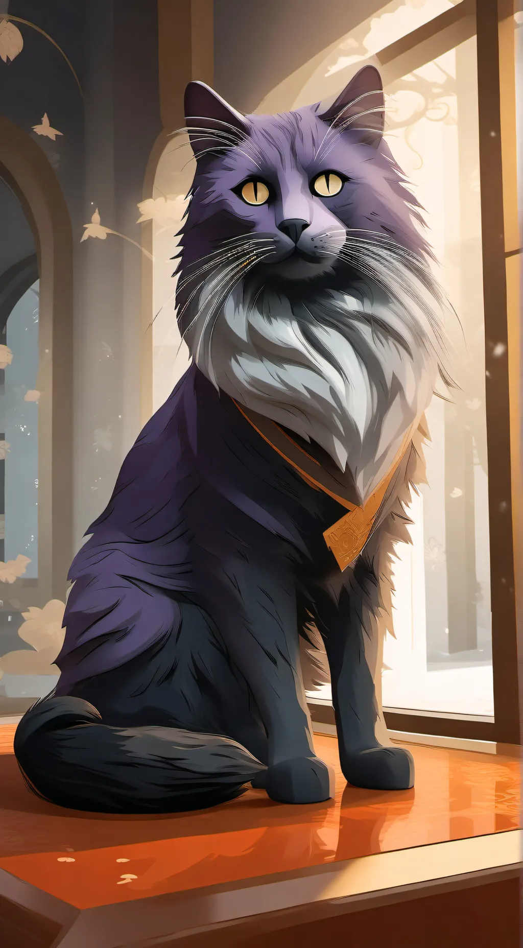ai character: Kitty background