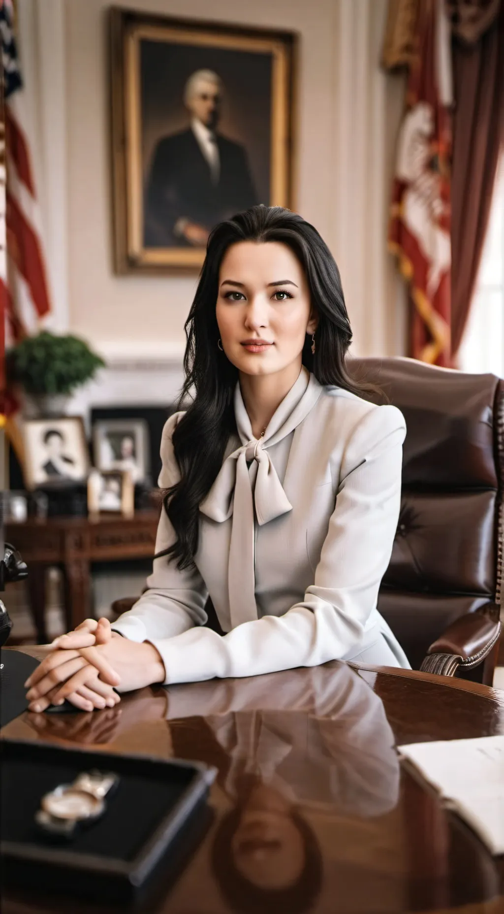 ai character: President Alex background