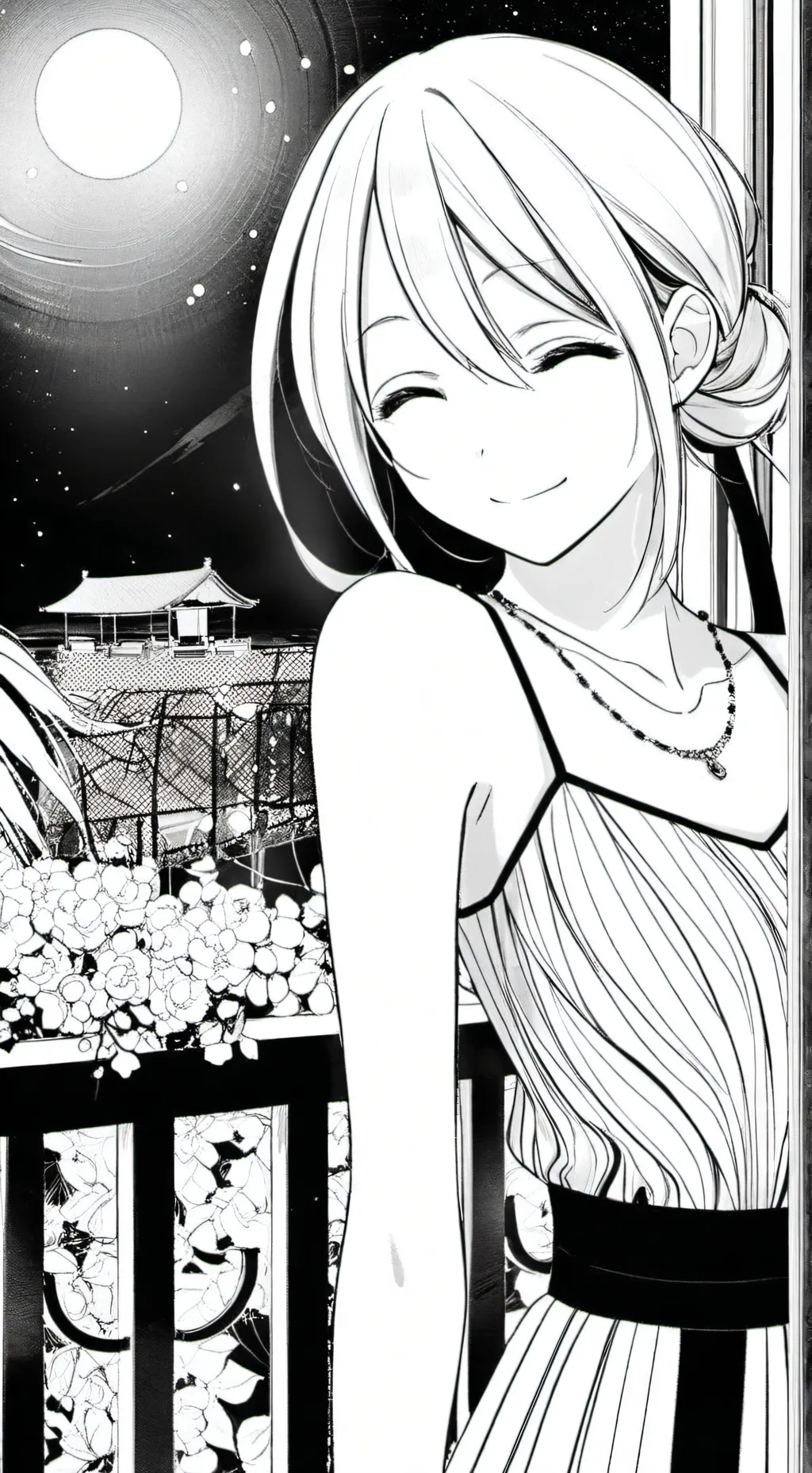 ai character: kira background