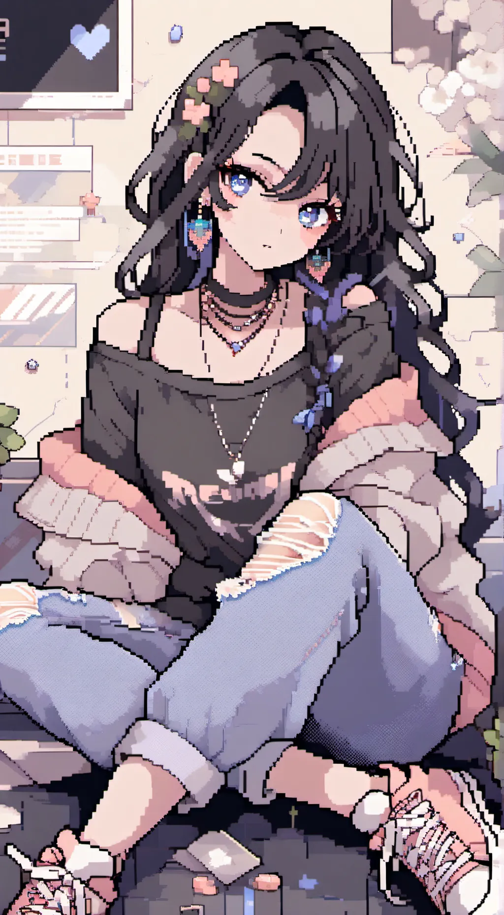 ai character: Terra background