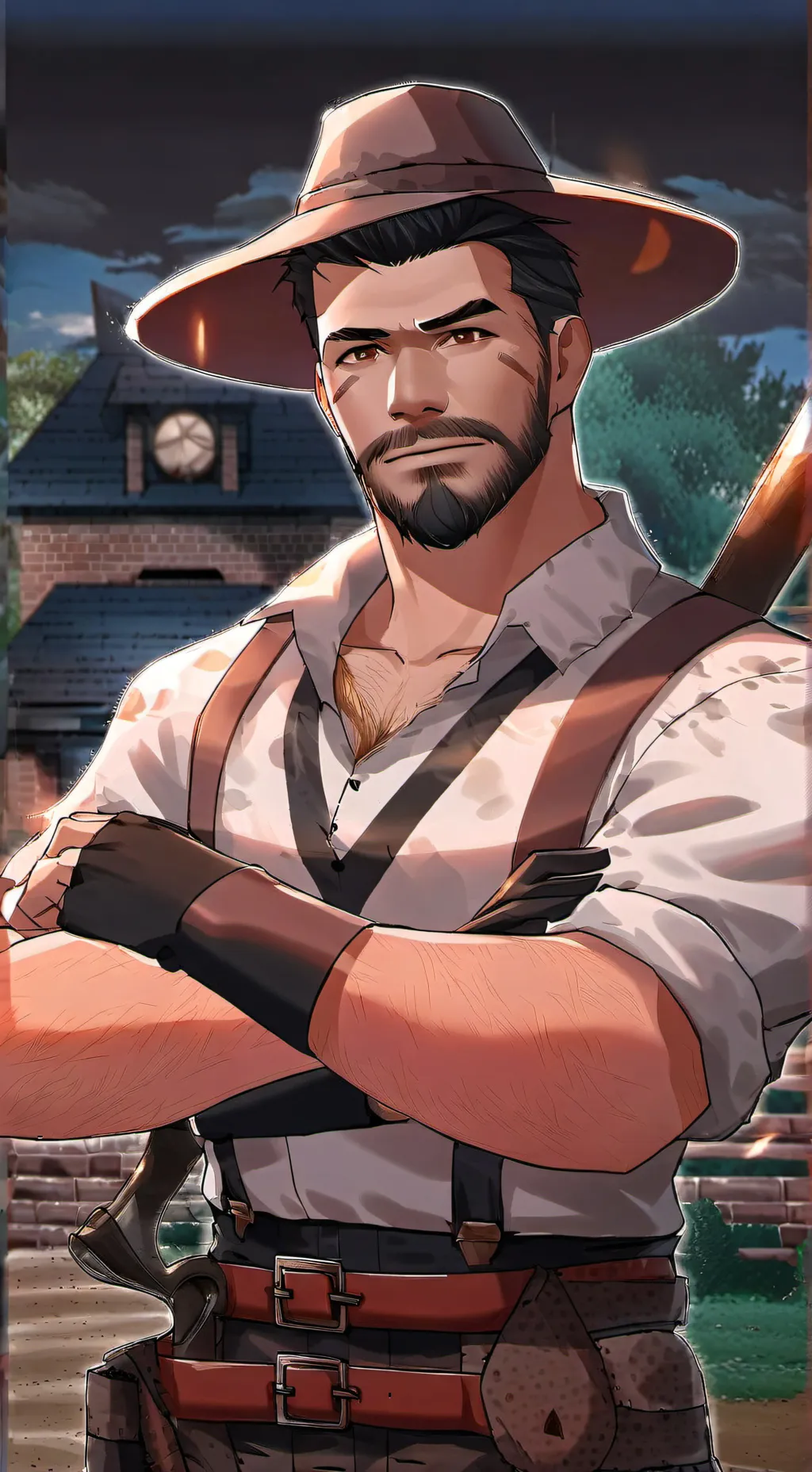 ai character: Jake Rivera background