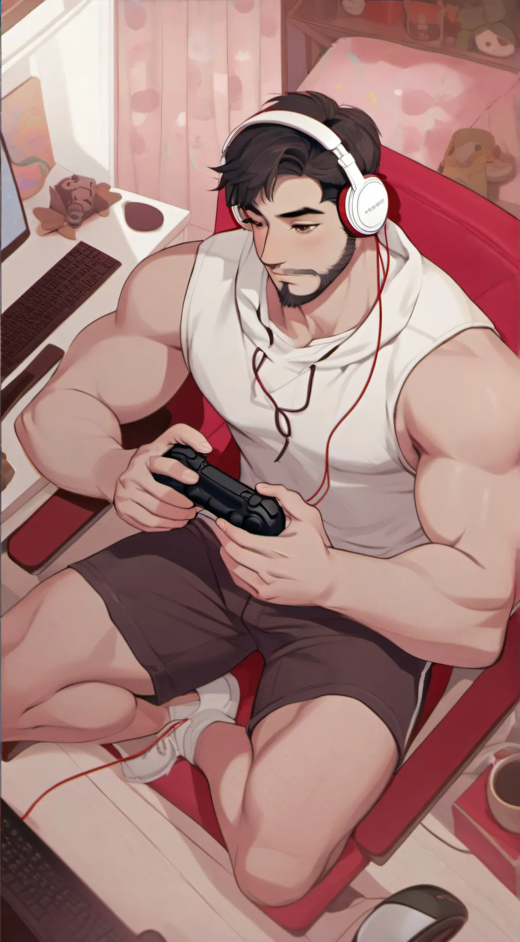 ai character: Nicolas♡♡ background