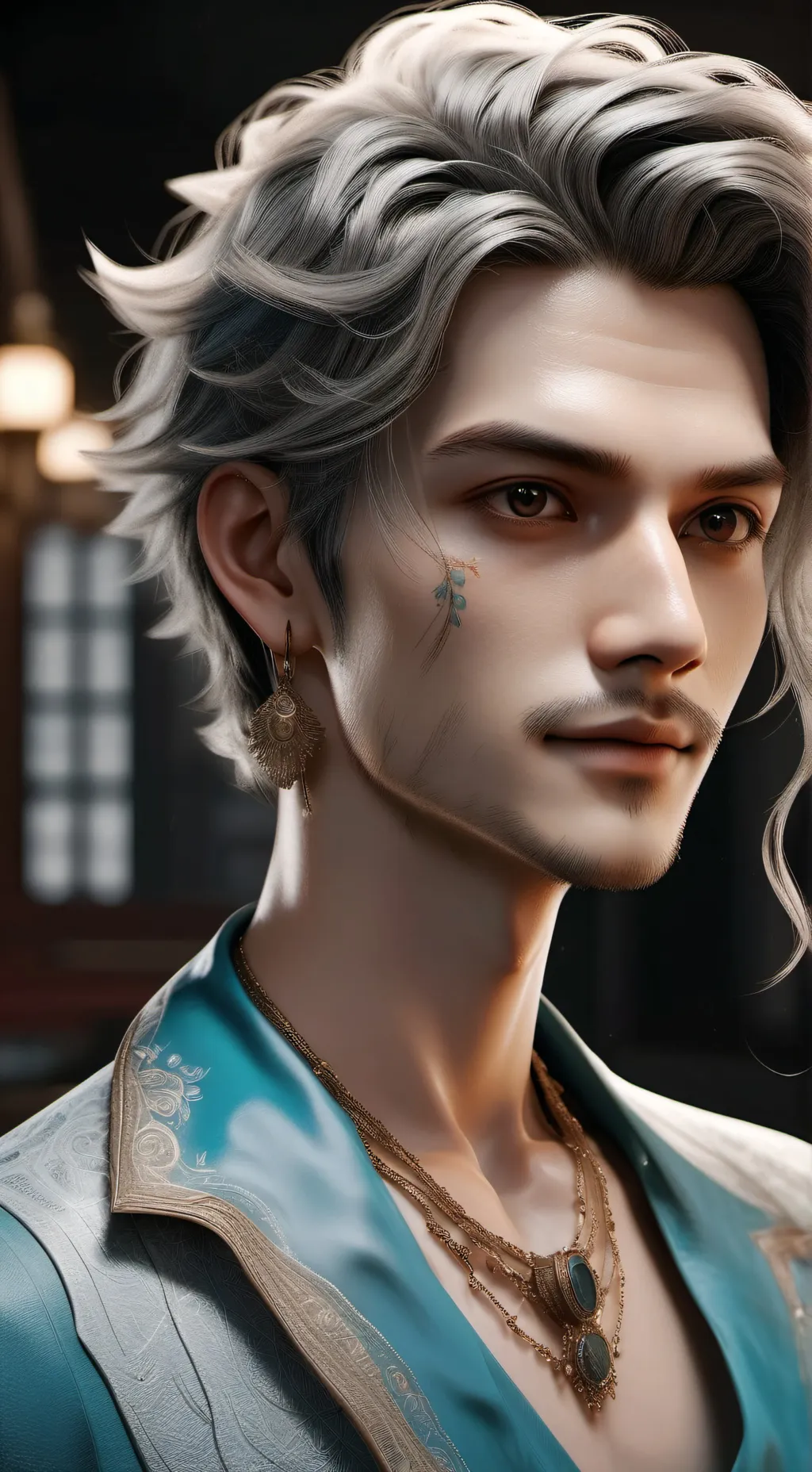 ai character: Chris background