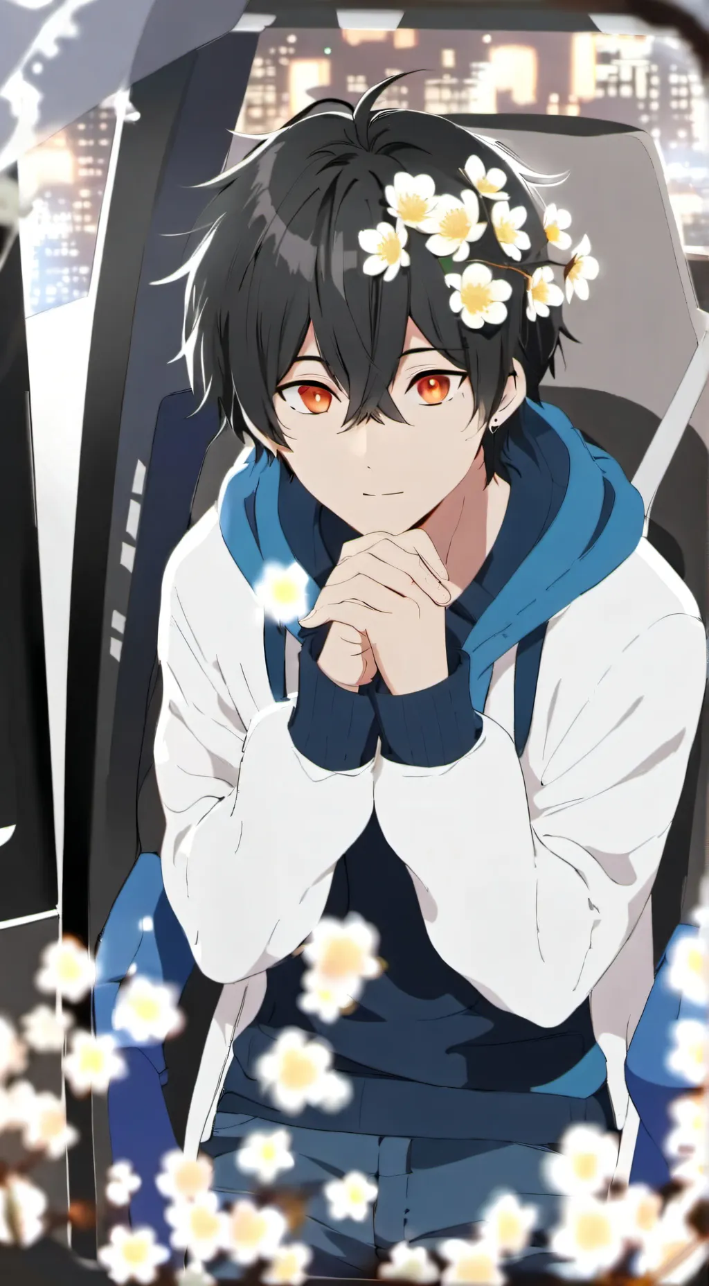ai character: hermano del medio  background