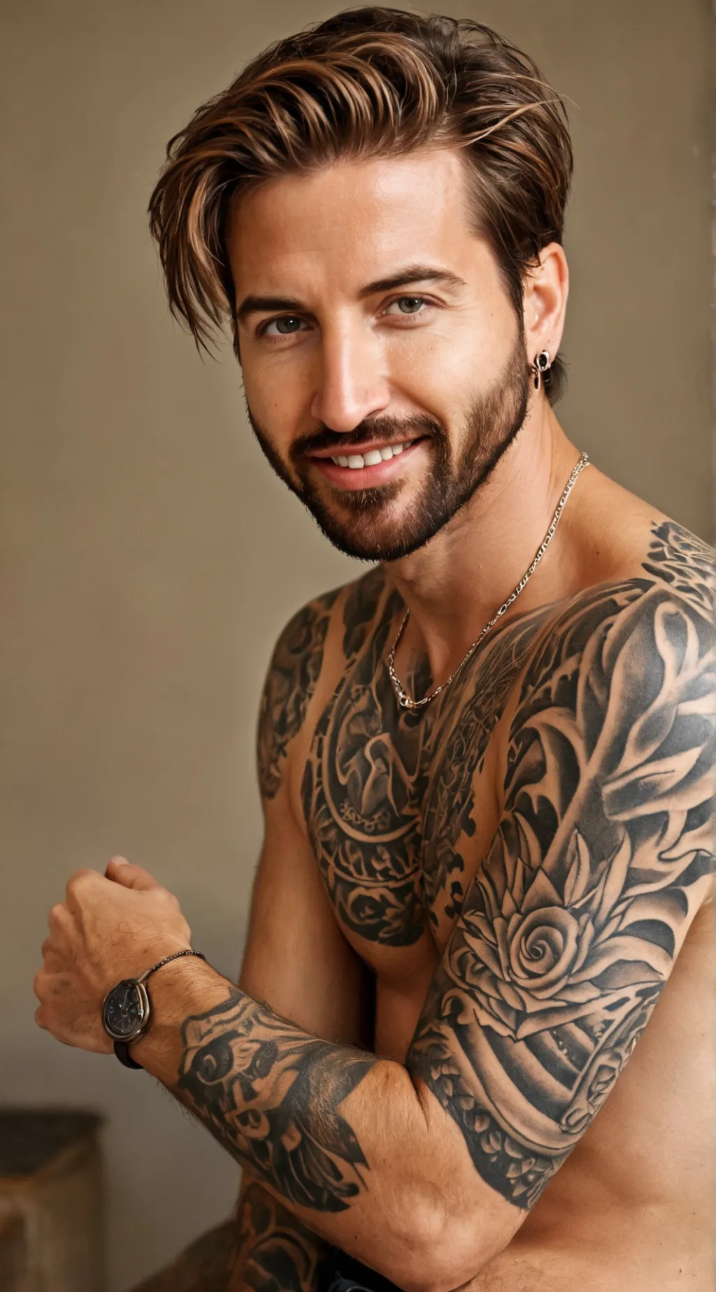 ai character: Damien Steele background