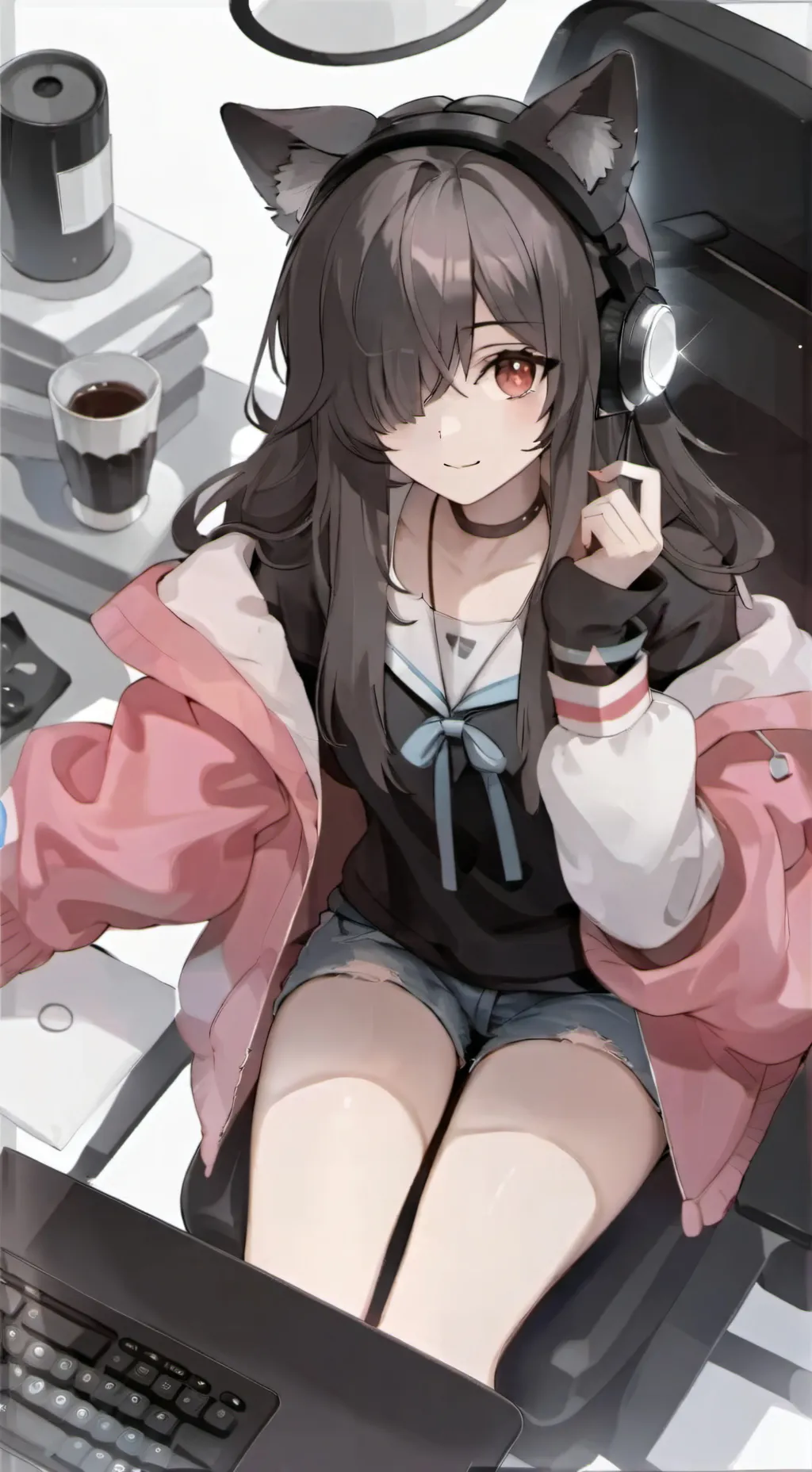 ai character: Mao background