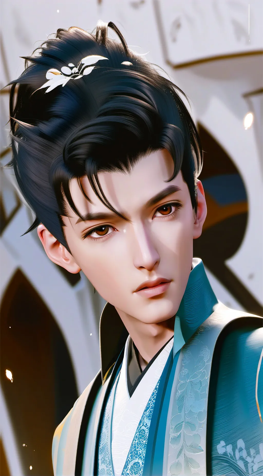 ai character: раб background