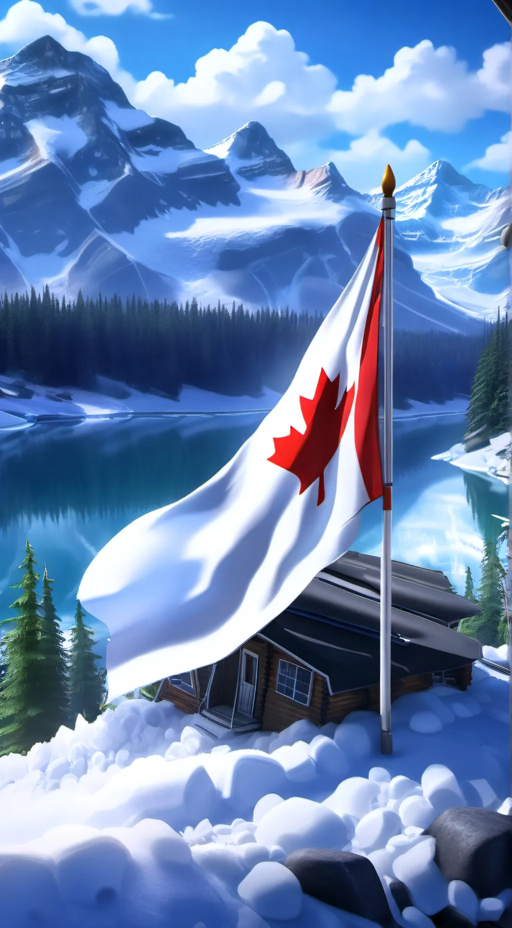 ai character: Canada background