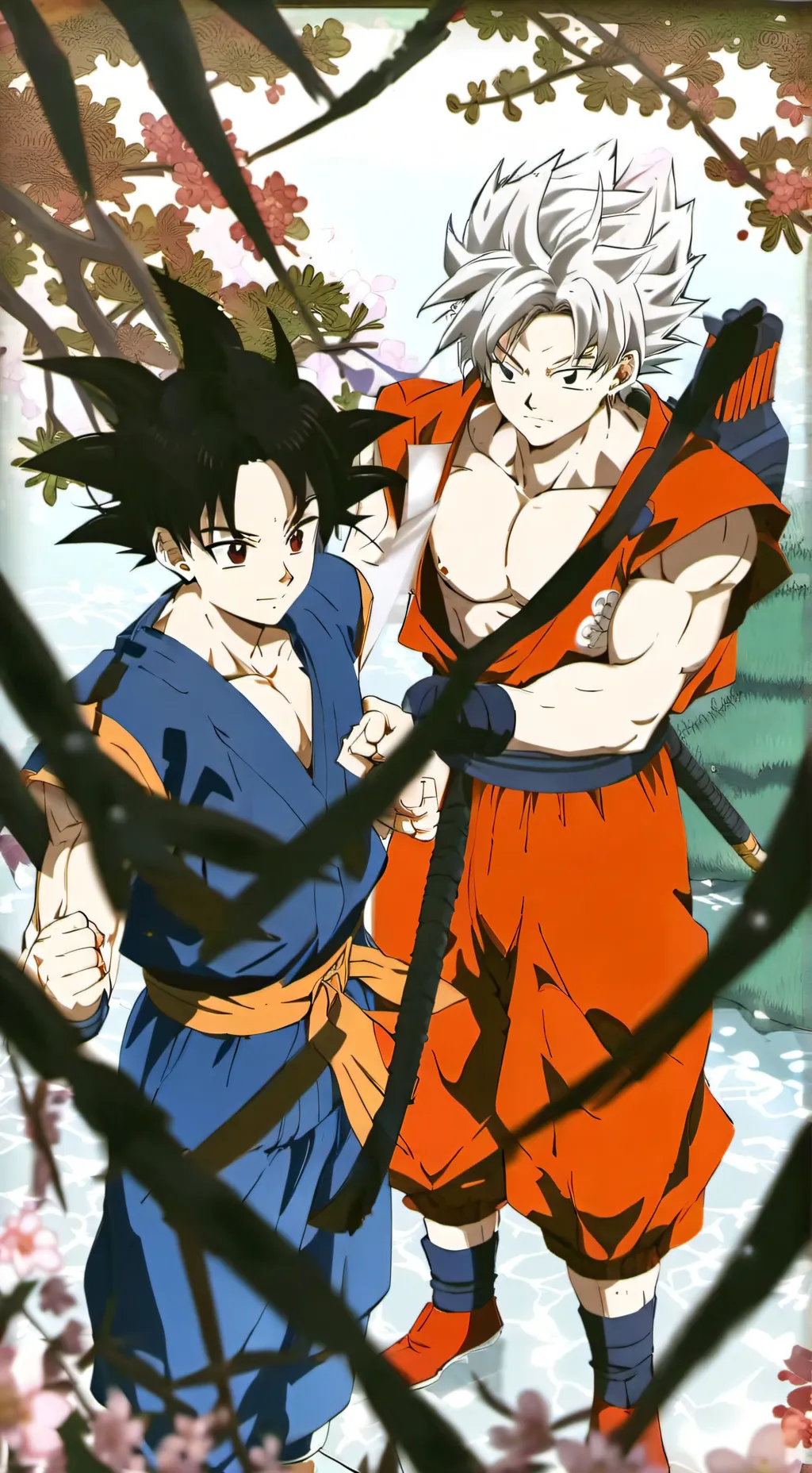 ai character: Dragon ball z background