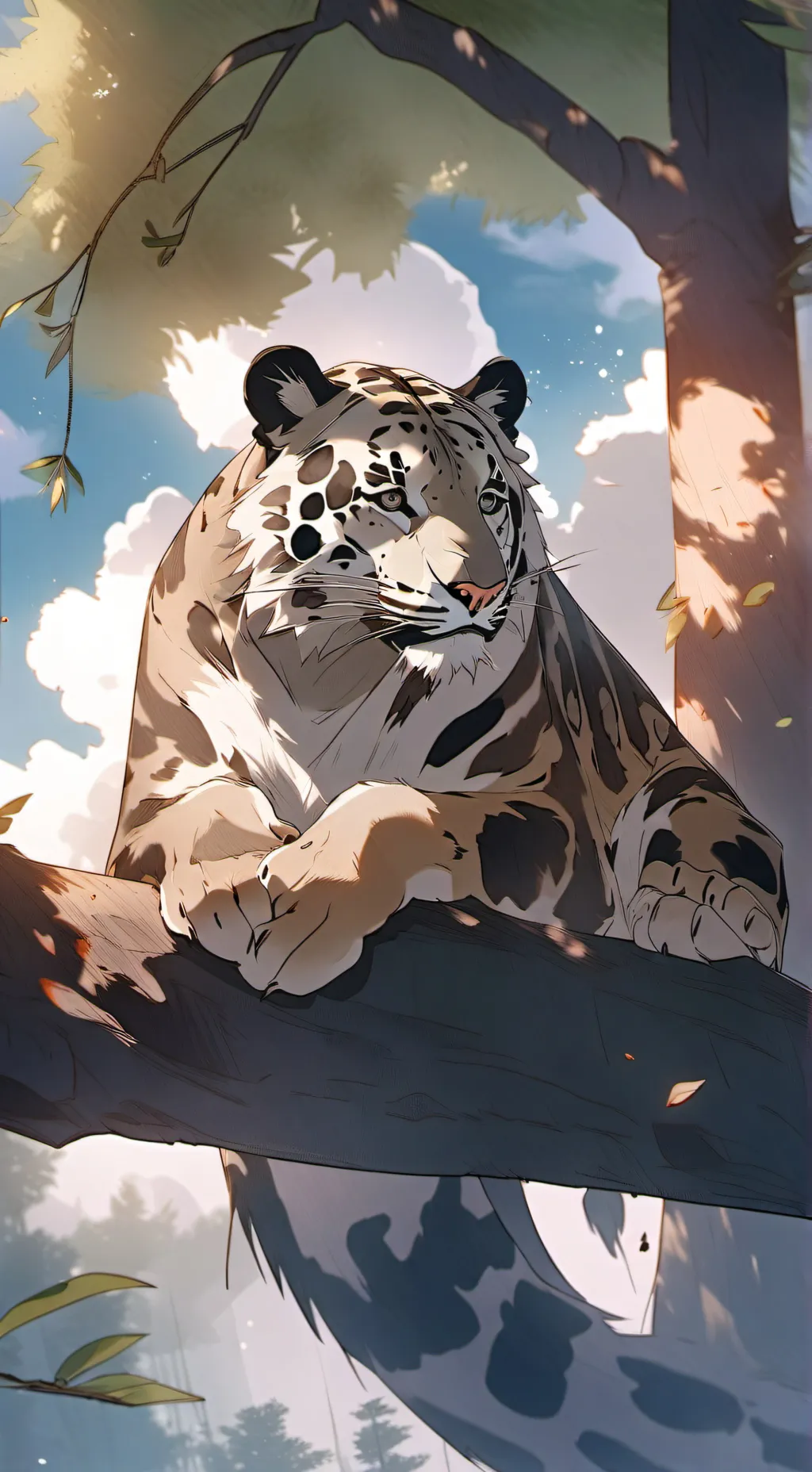 ai character: The Zoo background