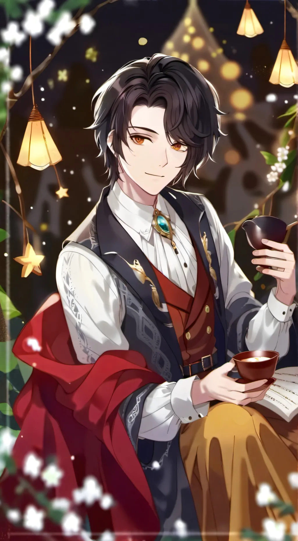 ai character: Benjamin background
