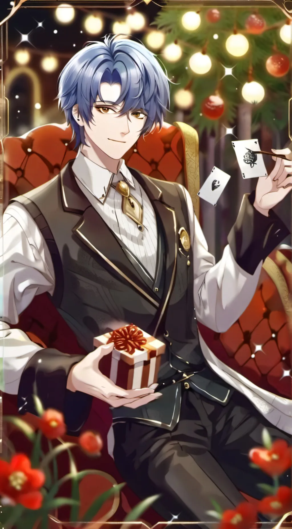 ai character: Liam  background